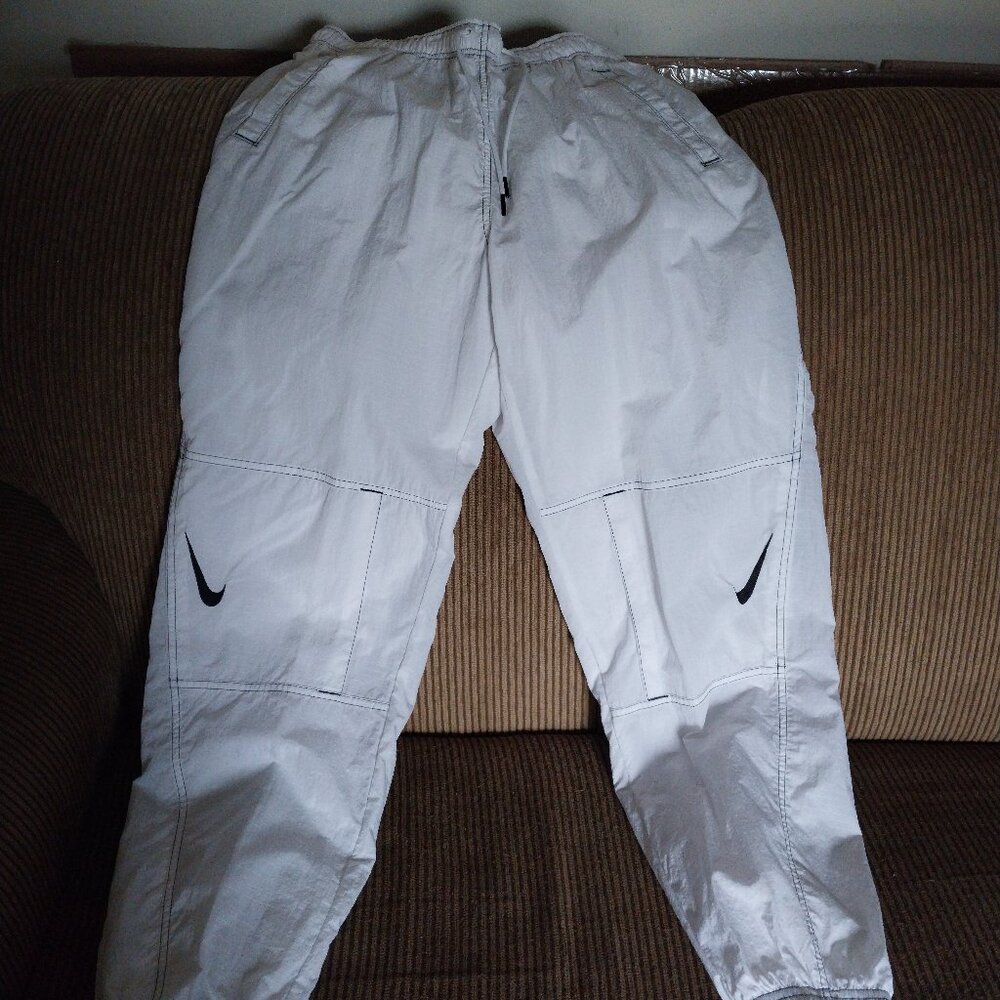 White Nike Joggers